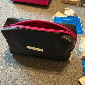 Juicy couture, cosmetic bag, black and pink new